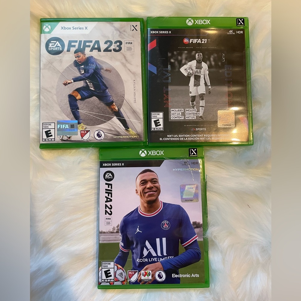 Bundle - Fifa 21, Fifa 22, and FIFA 23 for Xbox Series X